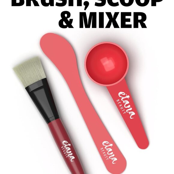 Essential Indian Clay Mask Kit by Etana – 100% Natural Calcium Bentonite for Dee - Picture 3 of 6